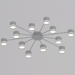 Потолочная люстра 06730-0.3-12 GX53 GREY в интернет-магазине "Галерея света"
