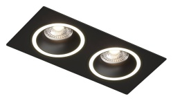 Встраиваемый светильник Denkirs DK2060 DK2062-BK в интернет-магазине "Галерея света"