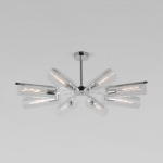 Люстра на штанге Eurosvet Trompeta 70144/8 хром в интернет-магазине "Галерея света"