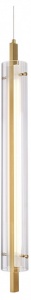 Подвесной светильник Indigo Vitreo 11067/B/1P Brass в интернет-магазине "Галерея света"