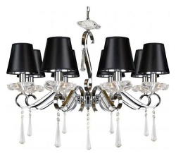 Подвесная люстра iLamp Stella RM1684/8CR в интернет-магазине "Галерея света"