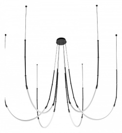 Подвесная люстра Arte Lamp Klimt A2850SP-42BK в интернет-магазине "Галерея света"