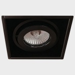 Встраиваемый светильник Italline 100511 100511 black в интернет-магазине "Галерея света"