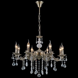 Подвесная люстра ILLUMICO CASTOR IL9927-8PSQ-24 AB CASTOR в интернет-магазине "Галерея света"