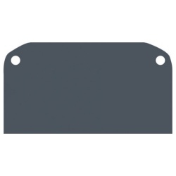 Заглушка для профиля Denkirs TR3050 TR3052-AL в интернет-магазине "Галерея света"