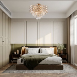 Люстра на штанге Arte Milano Sorrento-8019 378019/9/50/570 GD в интернет-магазине "Галерея света"