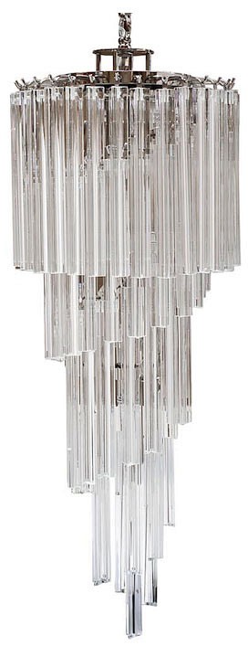 Подвесная люстра Imperiumloft Odeon Chandelier Helix Clear 40,193 в интернет-магазине "Галерея света"