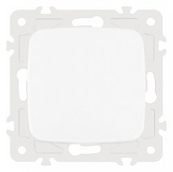 Выключатель одноклавишный без рамки Arte Milano 205 205.30-1.white в интернет-магазине "Галерея света"