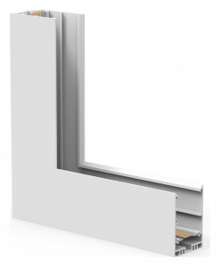 Соединитель угловой внутренний для треков накладных Arlight MAG-CON-4563-L90-INT 046925 в интернет-магазине "Галерея света"