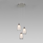 Подвесной светильник Eurosvet Cosmic 50085/3 хром в интернет-магазине "Галерея света"