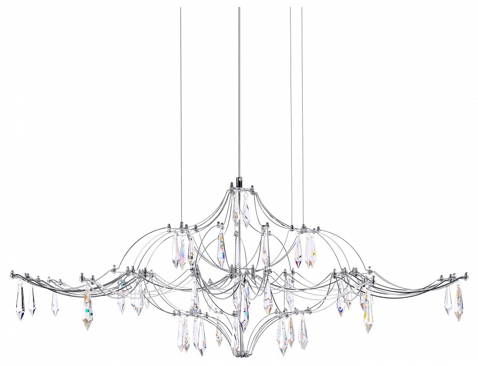 Подвесная люстра Loft it Mira 10587/1000 Silver Asfour в интернет-магазине "Галерея света"