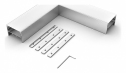Соединитель угловой L-образный накладной Arlight S-LUX 030116 в интернет-магазине "Галерея света"