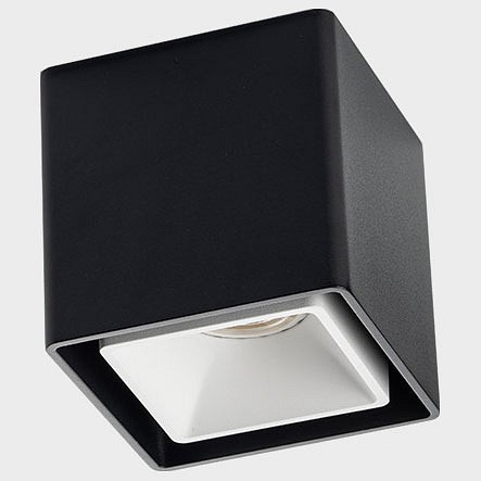 Накладной светильник Italline FASHION FX FASHION FX1 black + FASHION FXR white в интернет-магазине "Галерея света"