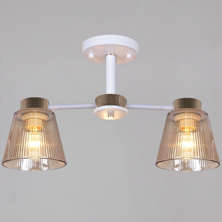 Светильник на штанге  20560-0.3-02 WH+FG в интернет-магазине "Галерея света"