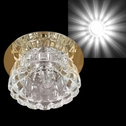 Встраиваемый светильник  06035-9.0-001FS G9 GD в интернет-магазине "Галерея света"