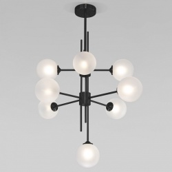 Люстра на штанге Eurosvet Volver 50383 черный в интернет-магазине "Галерея света"