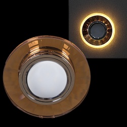 Встраиваемый светильник  16312-9.0-001LF MR16+LED3W TEA в интернет-магазине "Галерея света"