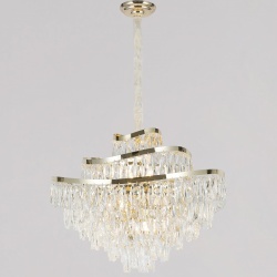 Подвесная люстра ILLUMICO IL5083 IL5083-550PZF-25 GD ELITE в интернет-магазине "Галерея света"