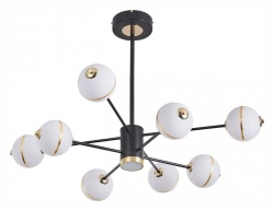 Люстра на штанге Arte Milano Ferrara-72069 272069/8 BK в интернет-магазине "Галерея света"