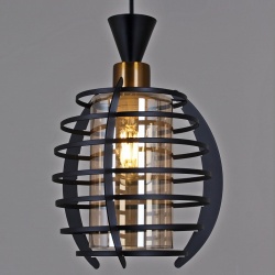 Подвесной светильник 04428-0.9-01 BK в интернет-магазине "Галерея света"