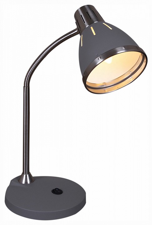 Настольная лампа офисная 02155-0.7-01 GY в интернет-магазине "Галерея света"