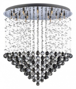 Люстра на штанге Arti Lampadari Flusso Nickel Flusso H 1.4.80.517 N в интернет-магазине "Галерея света"