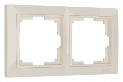 Рамка на 2 поста Werkel Snabb Basic (слоновая кость) W0022003 в интернет-магазине "Галерея света"