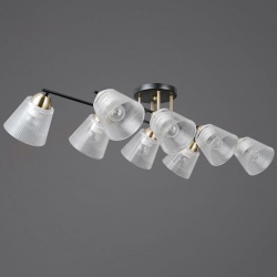 Люстра на штанге ILLUMICO IL0845 IL0845-8CSQ-25BKAB ELITE в интернет-магазине "Галерея света"