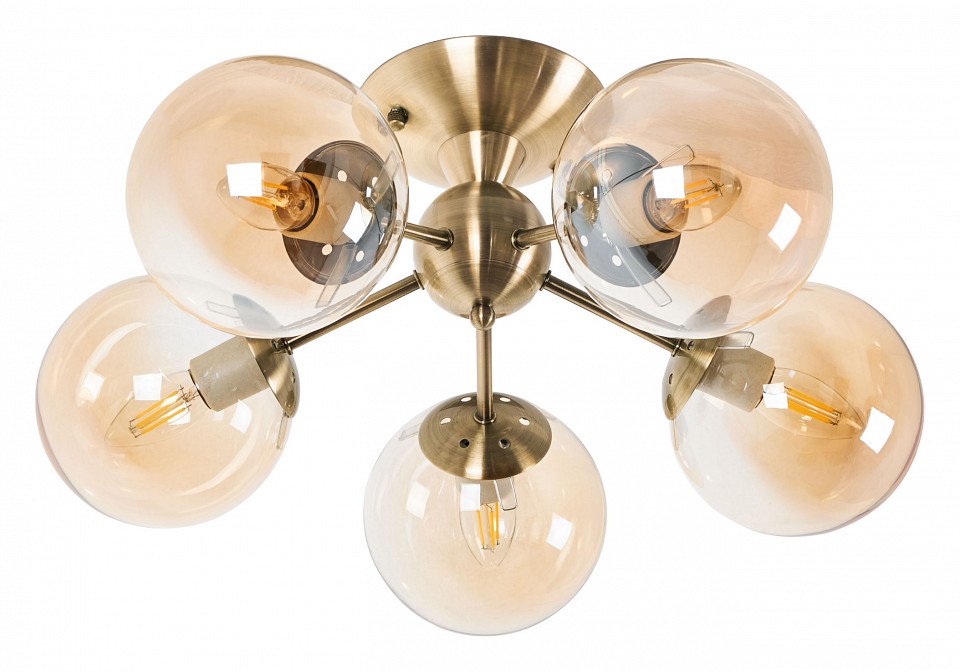 Люстра на штанге MyFar Kate MR1431-5C в интернет-магазине "Галерея света"