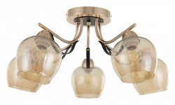 Потолочная люстра Arte Milano AMALFI-322306 322306/5 FG+BK в интернет-магазине "Галерея света"