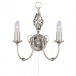 Бра Arte Lamp Zanzibar A8392AP-2SS в интернет-магазине "Галерея света"