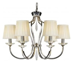 Подвесная люстра iLamp Charm P2508-6 nic в интернет-магазине "Галерея света"