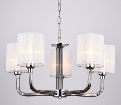 Подвесная люстра ILLUMICO  IL1256-5PPA-29 CR Romei в интернет-магазине "Галерея света"