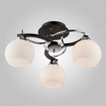 Потолочная люстра Eurosvet Larion 9654/3 хром/венге в интернет-магазине "Галерея света"