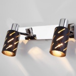 Бра Eurosvet Fente 20090/2 черный/хром в интернет-магазине "Галерея света"