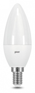 Лампа светодиодная Gauss Свеча E14 7Вт 6500K 103101307-D в интернет-магазине "Галерея света"