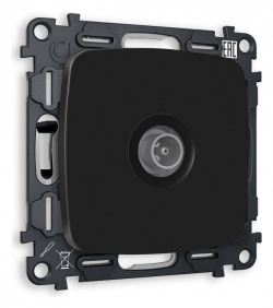 ТВ-розетка проходная без рамки Ambrella Volt OMEGA MO813030 в интернет-магазине "Галерея света"