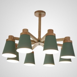 Люстра на штанге Imperiumloft Prop Green prop01 в интернет-магазине "Галерея света"