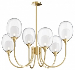 Люстра на штанге Maytoni Aura MOD016PL-06BS в интернет-магазине "Галерея света"