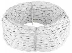 Провод электропитания Werkel Ретро 3х1,5 (белый) W6453201 в интернет-магазине "Галерея света"