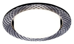 Встраиваемый светильник Ambrella Light GX53 G818 G818 BK в интернет-магазине "Галерея света"