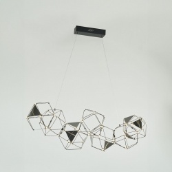 Подвесная люстра Eurosvet Uma 90368/7 черный жемчуг в интернет-магазине "Галерея света"