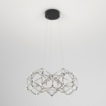 Подвесная люстра Eurosvet Uma 90169/5 черный жемчуг в интернет-магазине "Галерея света"