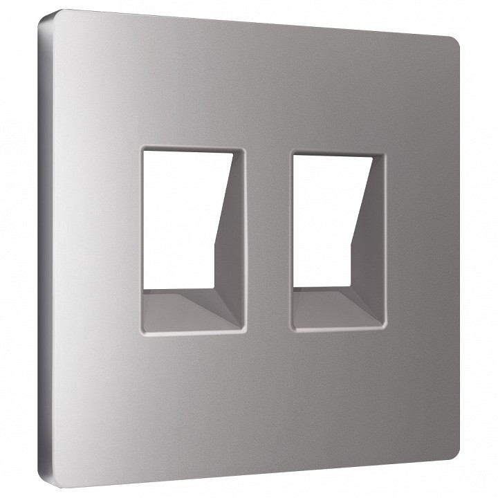 Накладка для розетки RJ-11 или RJ-45 Ambrella Volt ALFA AP5121 в интернет-магазине "Галерея света"