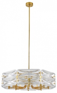 Светильник на штанге Indigo Zaffiro 12046/8P Brass в интернет-магазине "Галерея света"