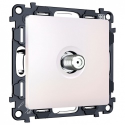 ТВ-розетка без рамки Ambrella Volt ALFA MA213050 в интернет-магазине "Галерея света"