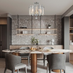 Светильник на штанге Arte Milano Sorrento-3309 373309/5/80/380 CR в интернет-магазине "Галерея света"