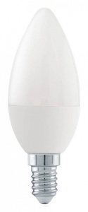 Лампа светодиодная Eglo LM_LED_E14 E14 6Вт 3000K 11581 в интернет-магазине "Галерея света"