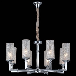 Подвесная люстра ILLUMICO  IL8683-8P-10 CR в интернет-магазине "Галерея света"