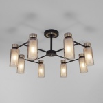 Потолочная люстра Eurosvet Amado 70115/8 черный в интернет-магазине "Галерея света"